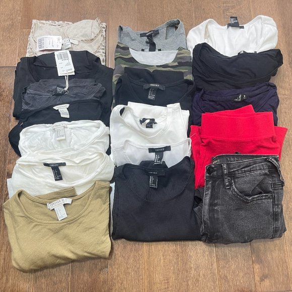 23 Piece Forever 21 Clothing Lot sz S - Picture 1 of 16